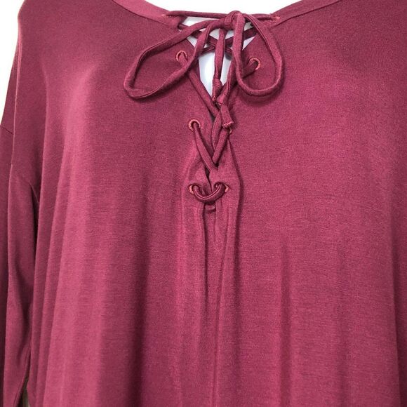 Victoria’s Secret PINK Super Soft small front lace long sleeve shirt - Picture 8 of 12